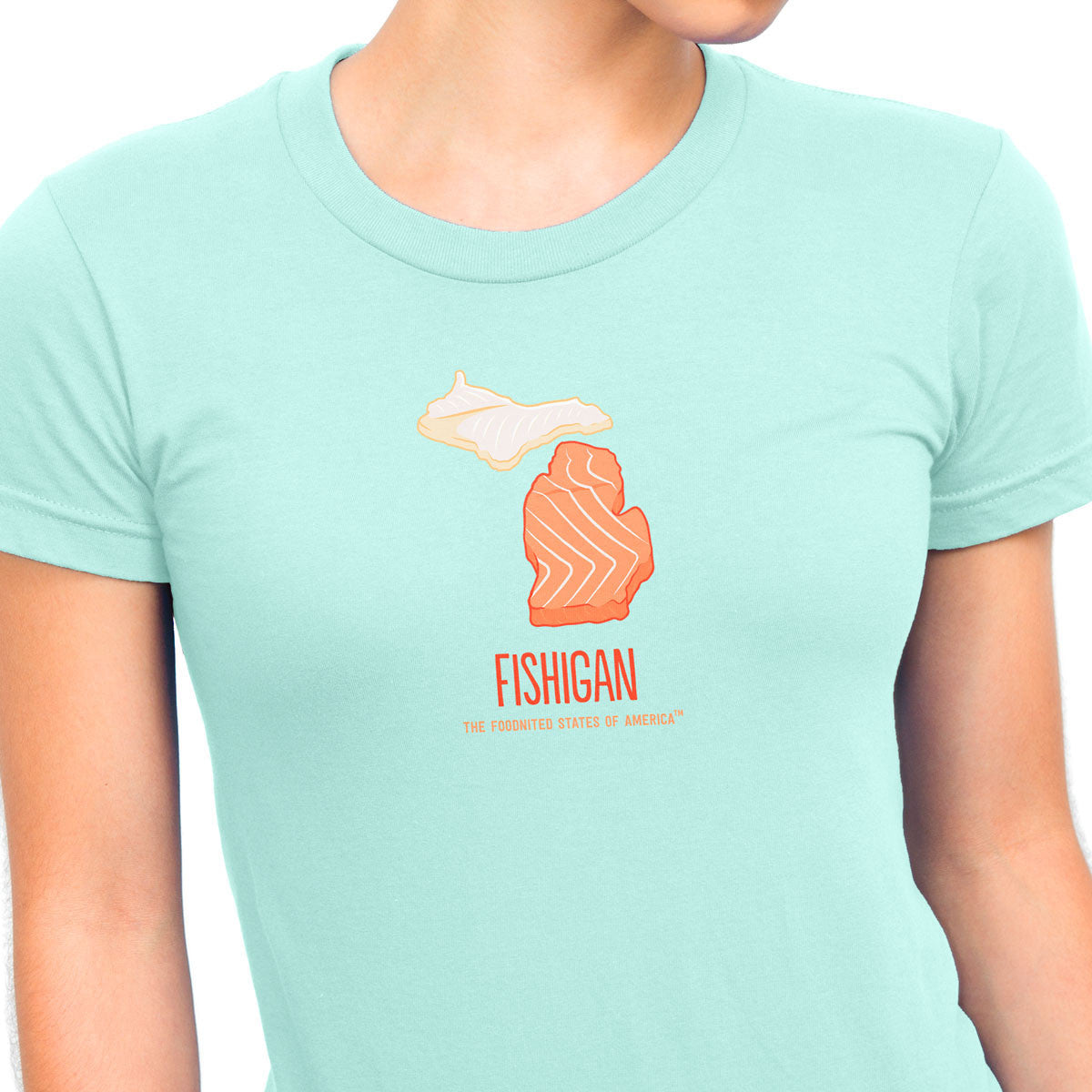 Fishigan T-shirt, Women's