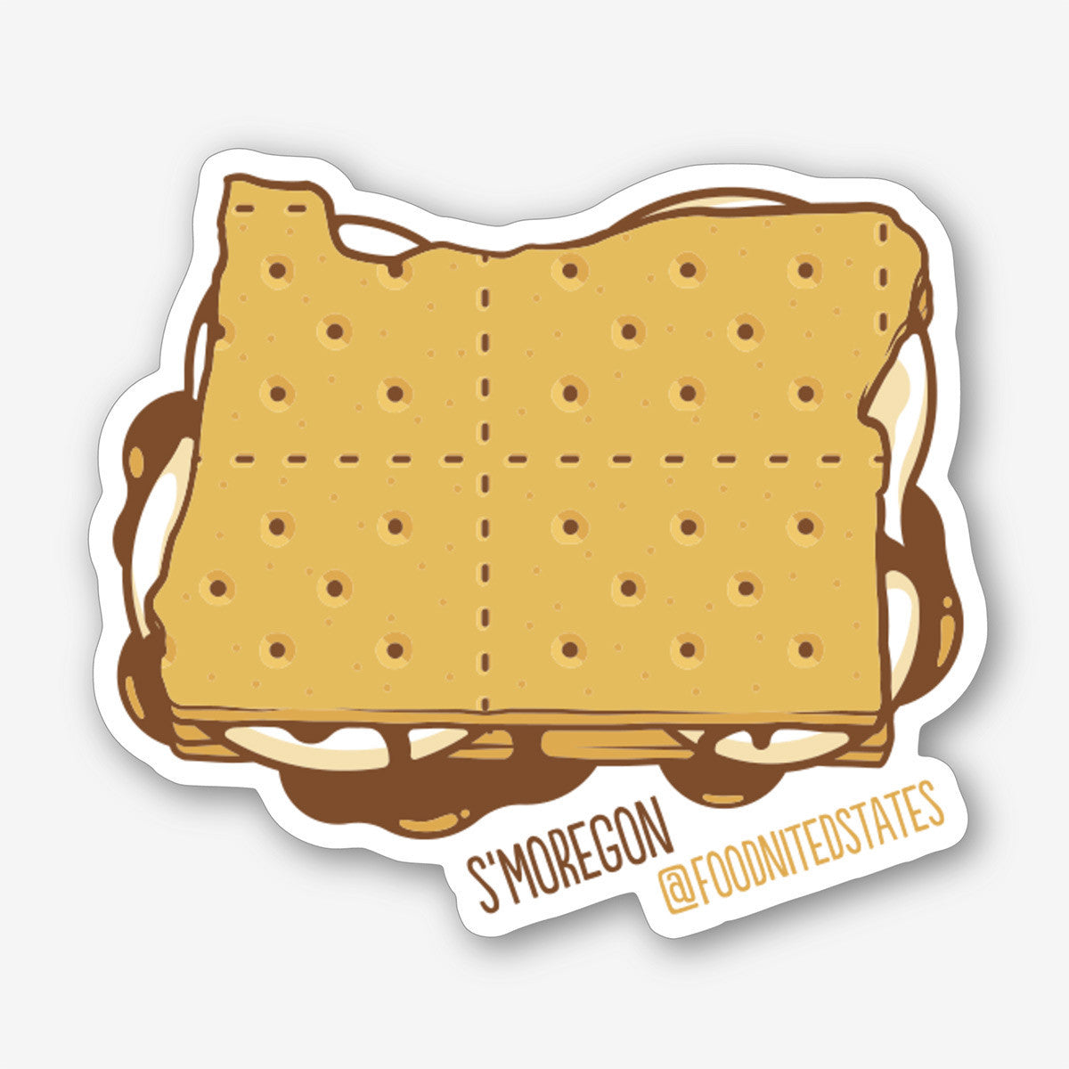 S'moregon Fridge Magnet