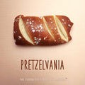 Pretzelvania Foodnited States Poster