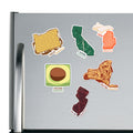Foodnited States Fridge Magnet Six-Pack