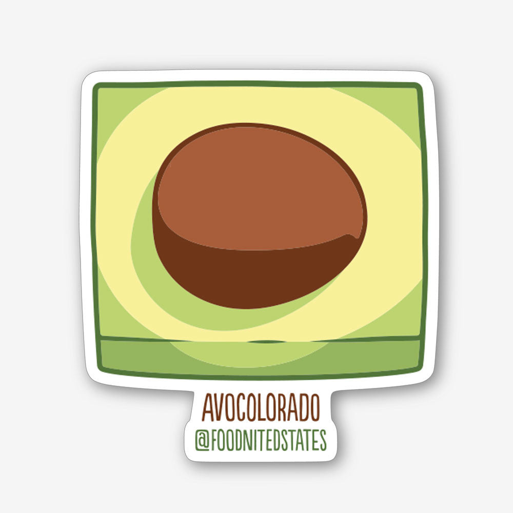 Avocolorado Sticker